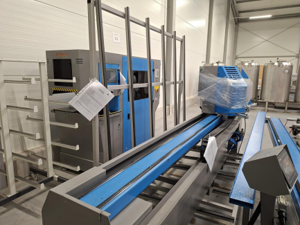 Zdjęcie przedmiotu: Zestaw urządzeń do produkcji okien PCV