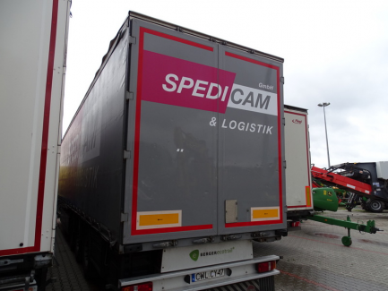 Zdjęcie przedmiotu: Curtain semi-trailer BERGER SAPL 24 - Established fiscal pledge on the Object
