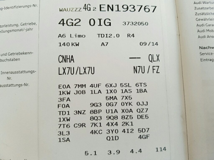 Zdjęcie przedmiotu: Audi A6