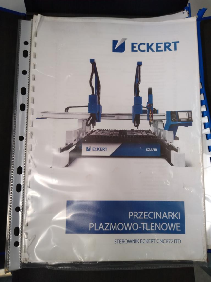 Zdjęcie przedmiotu: Киснево-плазмовий різак ECKERT SZAFIR із системою фільтрації CleanAir 8000 HP