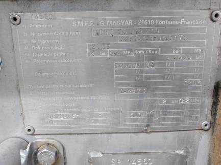 Zdjęcie przedmiotu: MAGYAR 80C Tanker