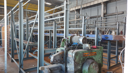 Zdjęcie przedmiotu: Rebar cutting line Shilt Engineering BV (Netherlands) Multibar 300