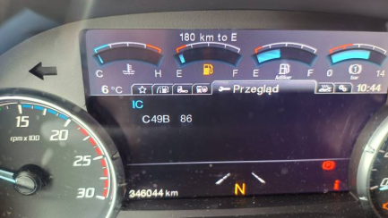 Zdjęcie przedmiotu: Ford F-MAX 500 12.7 TDCi E6d 18.0t Oświadczenie o utracie DR