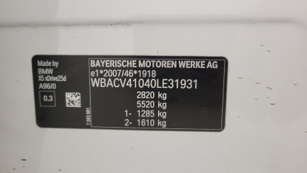 Zdjęcie przedmiotu: BMW X5 xDrive25d sport-aut Oświadczenie o utracie DR