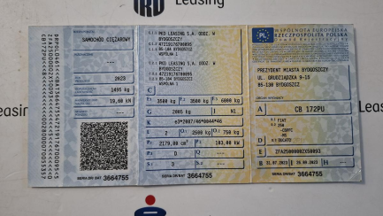 Zdjęcie przedmiotu: Fiat Ducato 35 2.2 M-jet L3H2 E6.4 3.5t