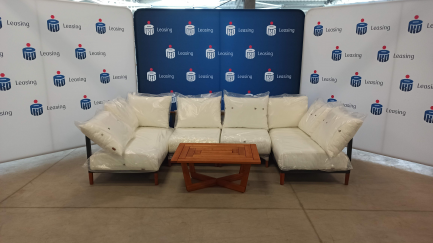 Zdjęcie przedmiotu: WIGO garden furniture - Havana H1000 (70x84x64) sofa - 2 pcs. + Havana left sofa H1002 (84x144x64) + Havana sofa right H1003 (84x144x64) + Havana table (70x100x43h) Robinii wood