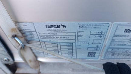Zdjęcie przedmiotu: SCHMITZ SCS Високобортовий