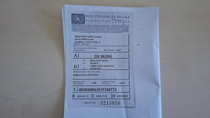 Zdjęcie przedmiotu: Mercedes-benz Sprinter E6 3.5t