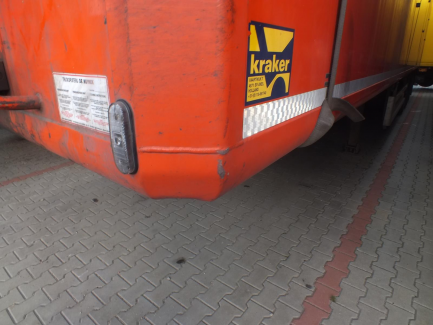 Zdjęcie przedmiotu: KRAKER CF-Z CF200 moving floor semi-trailer