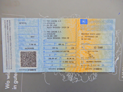 Zdjęcie przedmiotu: Harley Davidson STREET 750