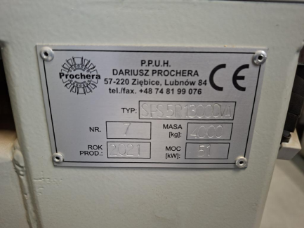 Zdjęcie przedmiotu: SPS5-R 1300CVA Through-feed Sander