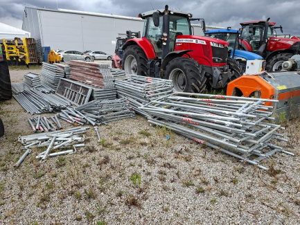 Zdjęcie przedmiotu: Elementy rusztowań elewacyjnych systemu DELTA 70