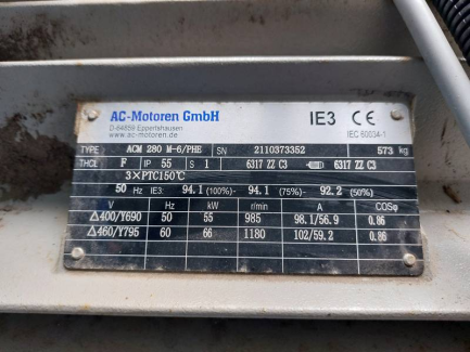 Zdjęcie przedmiotu: Stationary drum chipper Teknamotor Skorpion 500 EB/2