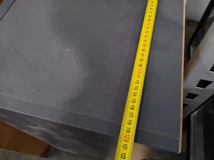 Zdjęcie przedmiotu: Wiosenne obniżki| Prowizja 0% A set of display cabinets (Two-door closed cabinet 1200x330x960mm - 4 pcs., Glass shelves 400x600 - 4 pcs., Glass shelves 1400x300 - 2 pcs.)