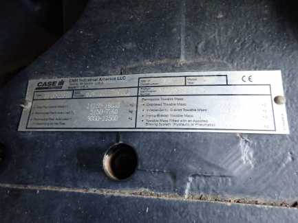 Zdjęcie przedmiotu: Case Magnum 340 NFC farm tractor