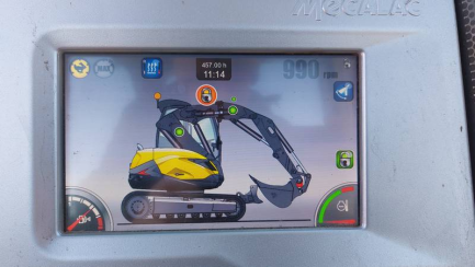 Zdjęcie przedmiotu: Mecalac 8MCR crawler excavator