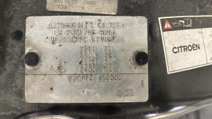 Zdjęcie przedmiotu: Citroen Jumper 35 2.2 BlueHDi E6.2 3.5t L4H2 Control