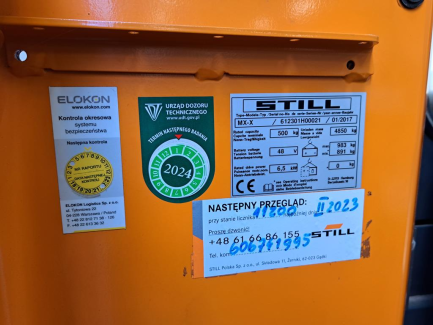 Zdjęcie przedmiotu: STILL MX-X system picking trolley