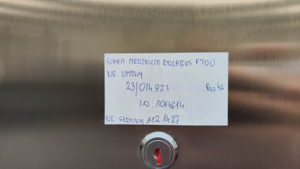 Zdjęcie przedmiotu: Szafa mroźnicza Bolarus model F700Inox R ICE