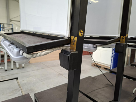 Zdjęcie przedmiotu: UNICO TECH double LED table lamp set &ndash; 14 pcs.