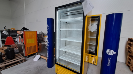 Zdjęcie przedmiotu: Szafa Chłodnicza SCH-S 825 + Półki Gęste + Malowanie Ral 1021 Żółty Kadmowy Połysk