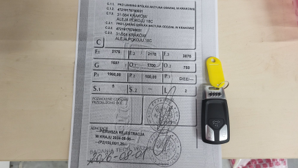 Zdjęcie przedmiotu: Audi A4 40 TDI mHEV S Line S tronic Oświadczenie o utracie DR