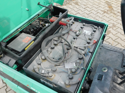 Zdjęcie przedmiotu: W&oacute;zek widłowy elektryczny Mitsubishi FB 15KRT PAC