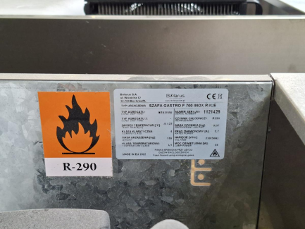 Zdjęcie przedmiotu: Морозильна камера Bolarus GASTRO F700 для громадського харчування