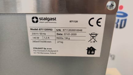 Zdjęcie przedmiotu: Льодогенератор Stalgast 871120