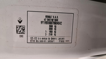 Zdjęcie przedmiotu: RENAULT/DPR MASTER FWD 2.3 dCi E6 3.5t L3H1 Extra S&S+E