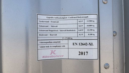Zdjęcie przedmiotu: KASSBOHRER Maxima 39.0t XS