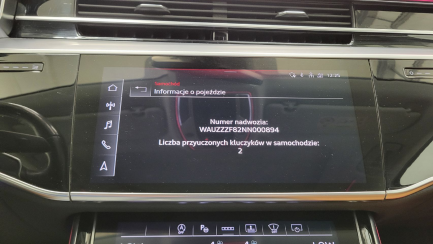 Zdjęcie przedmiotu: Audi A8 50 TDI mHEV Quattro Tiptr. Oświadczenie o utracie DR