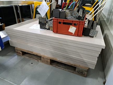 Zdjęcie przedmiotu: Zestaw krzeseł oraz stoł&oacute;w