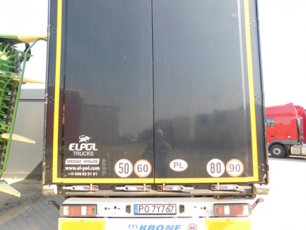 Zdjęcie przedmiotu: KRONE SD Curtain semitrailer