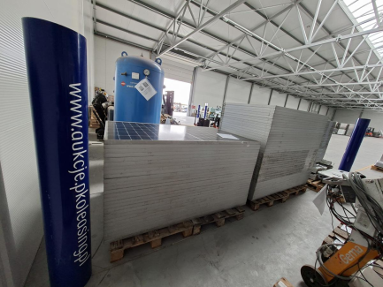 Zdjęcie przedmiotu: Фотоелектрична установка потужністю 40,66 кВтпік