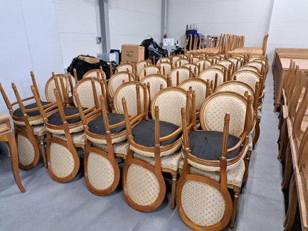 Set of chairs by LIMEX MEBLE – 40 pcs.