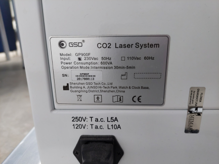 Zdjęcie przedmiotu: Ablative CO2 Fractional Laser Shenzhen GSD Tech Co. GP900F