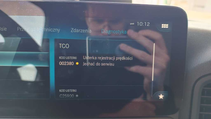 Zdjęcie przedmiotu: Mercedes-Benz Actros 1845 LS E6 18.0t Tampering with the odometer reading