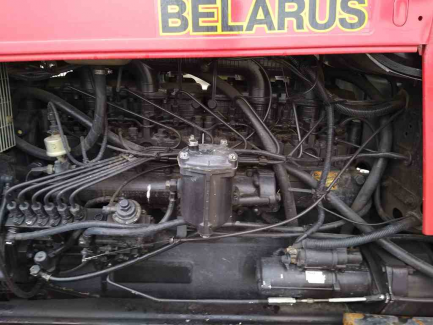 Zdjęcie przedmiotu: AUKCJA PAKIETOWA Ciągnik rolniczy Belarus 1221.2 + Przyczepa zrywkowa Palms 12D/700