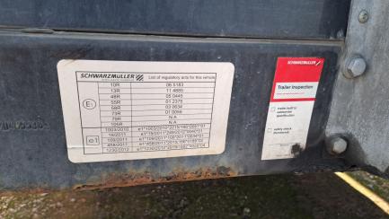 Zdjęcie przedmiotu: SCHWARZMULLER SPA 3/E-100 Standard/13.62 34.0t