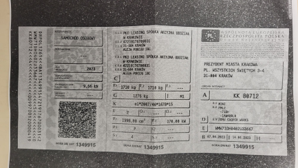 Zdjęcie przedmiotu: MINI Cooper John Cooper Works sport-aut Oświadczenie o utracie DR