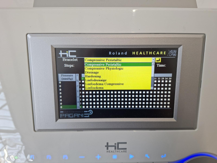 Zdjęcie przedmiotu: PAGANI HC Pressotherapy (Compression Massage) Device LYMPHACTIVE