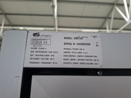 Zdjęcie przedmiotu: LONGONI Classica 3901 ventilated refrigerated display case