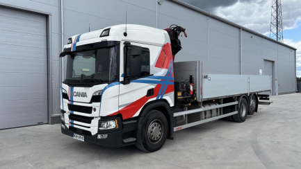 Zdjęcie przedmiotu: SCANIA P410 E6 26.0t Oświadczenie o utracie DR
