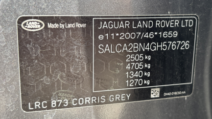 Zdjęcie przedmiotu: LAND ROVER Discovery Sport 2.0 TD4 5 E6