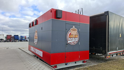 Zdjęcie przedmiotu: PRZYCZEPA GASTRONOMICZNA