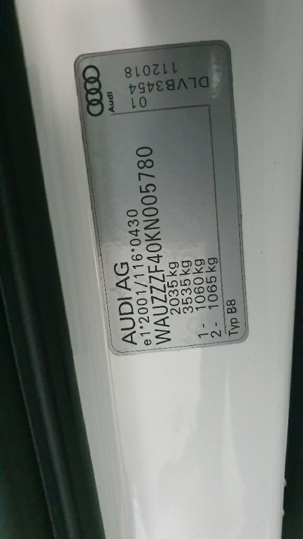 Zdjęcie przedmiotu: Audi A4 sedan