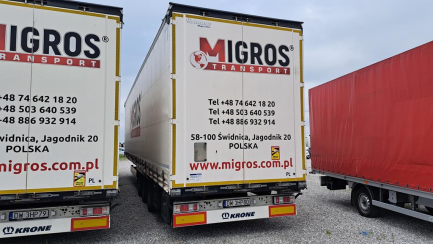 Zdjęcie przedmiotu: KRONE SDP 27 43.0t Mega Oświadczenie o utracie DR