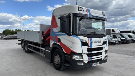 Zdjęcie przedmiotu: SCANIA P410 E6 26.0t Oświadczenie o utracie DR