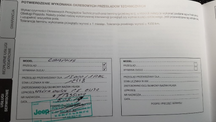 Zdjęcie przedmiotu: Jeep Compass Combi